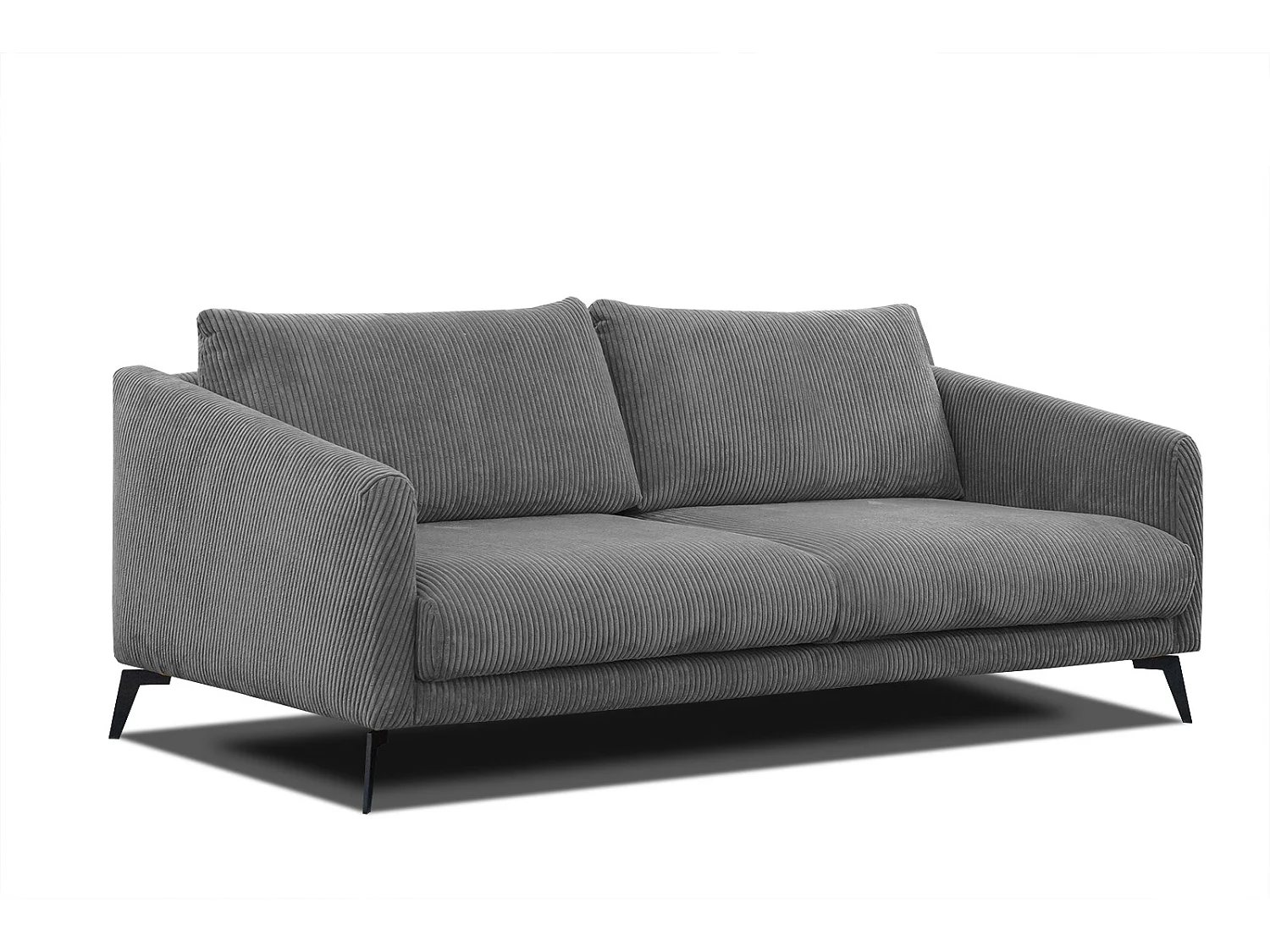 VILT Sofa 3-Sitzer, dunkelgrau