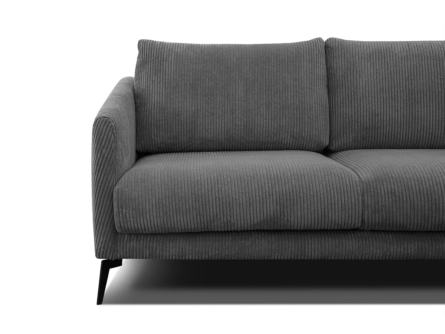 VILT Sofa 3-Sitzer, dunkelgrau