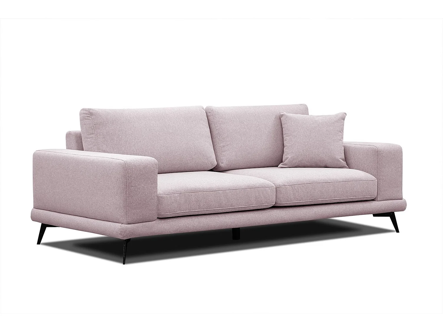 MEDIOLANE Sofa 3-Sitzer, rosé