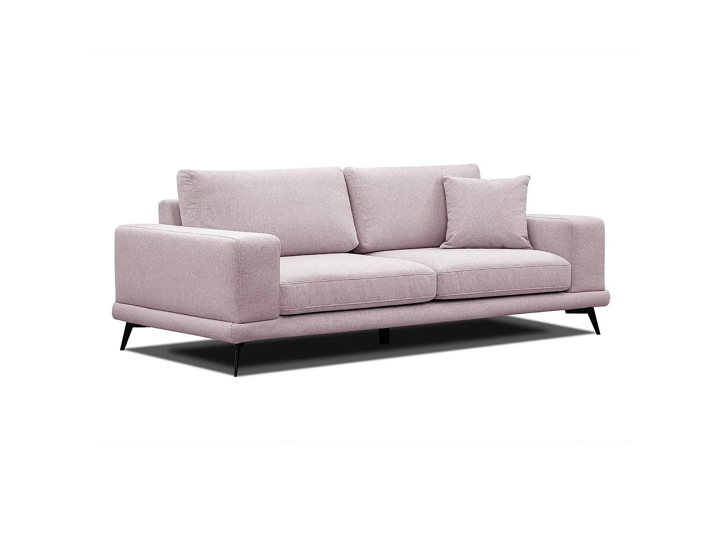 MEDIOLANE Sofa 3-Sitzer, rosé