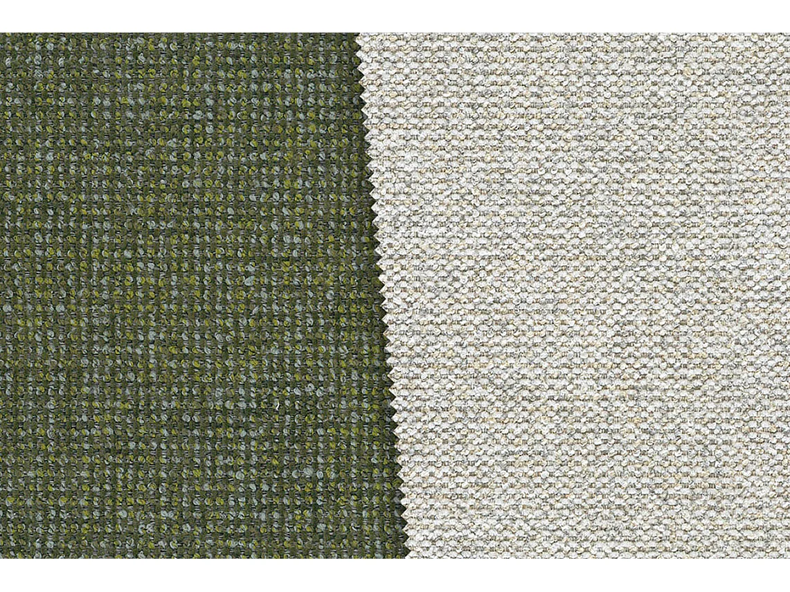 MEDIOLANE Ecksofa 5-Sitzer rechts, olive