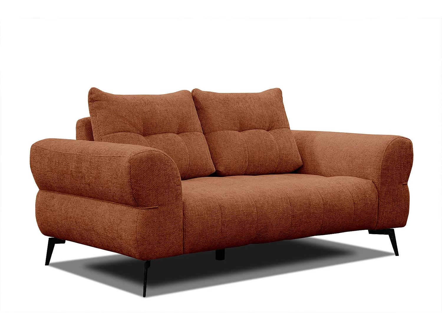 SALVINI Sofa 2-Sitzer, dunkelorange