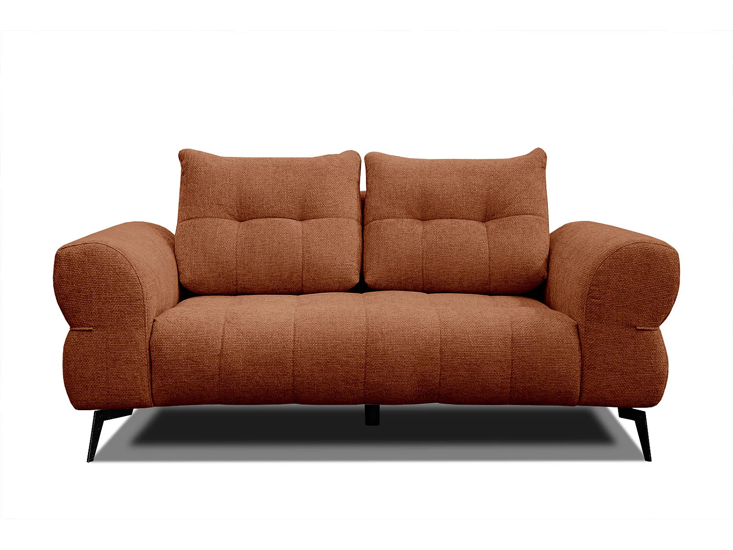 SALVINI Sofa 2-Sitzer, dunkelorange