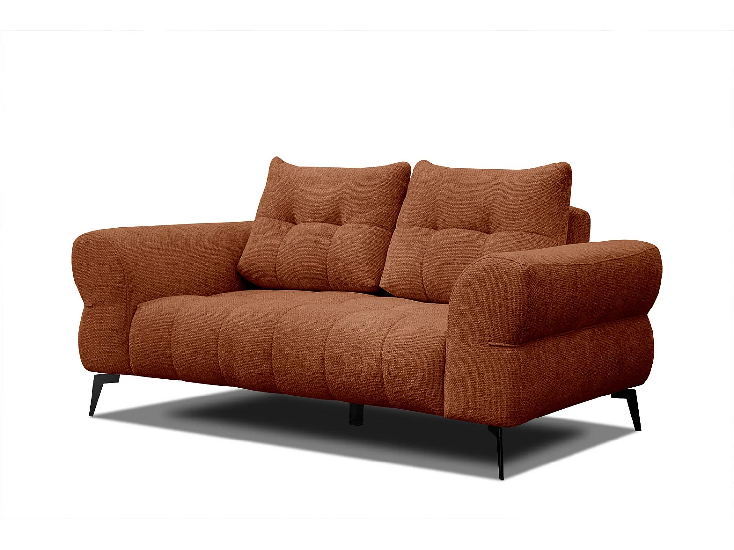 SALVINI Sofa 2-Sitzer, dunkelorange