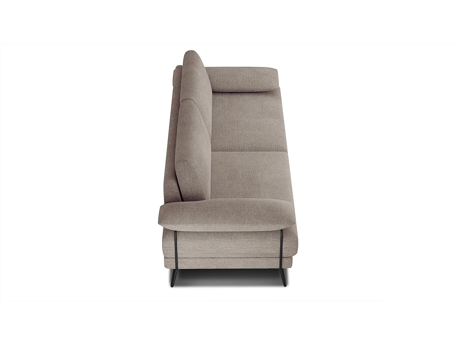 LORI Sofa 3-Sitzer, taupe
