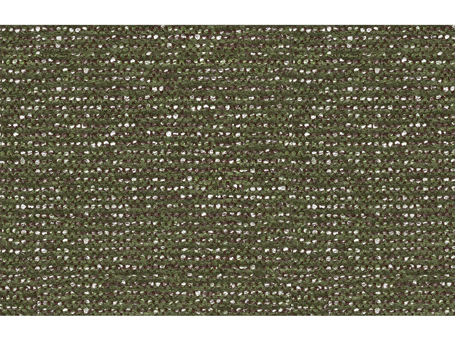 Canapé droit XXL 3 places tissu vert olive - FIERO