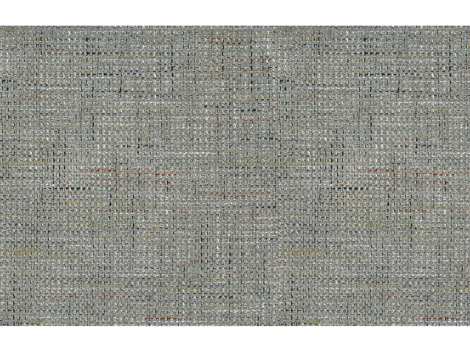 Canapé d'angle 4 places tissu gris platine - MELLO