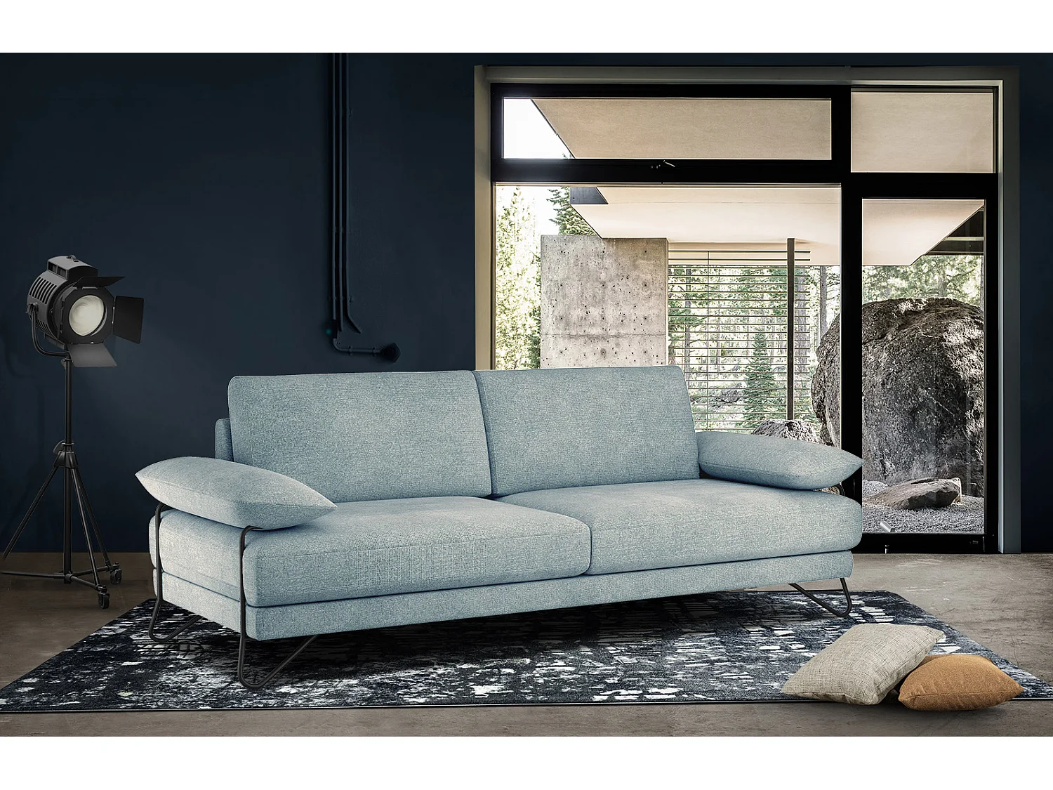 LORI Sofa 3-Sitzer, mint