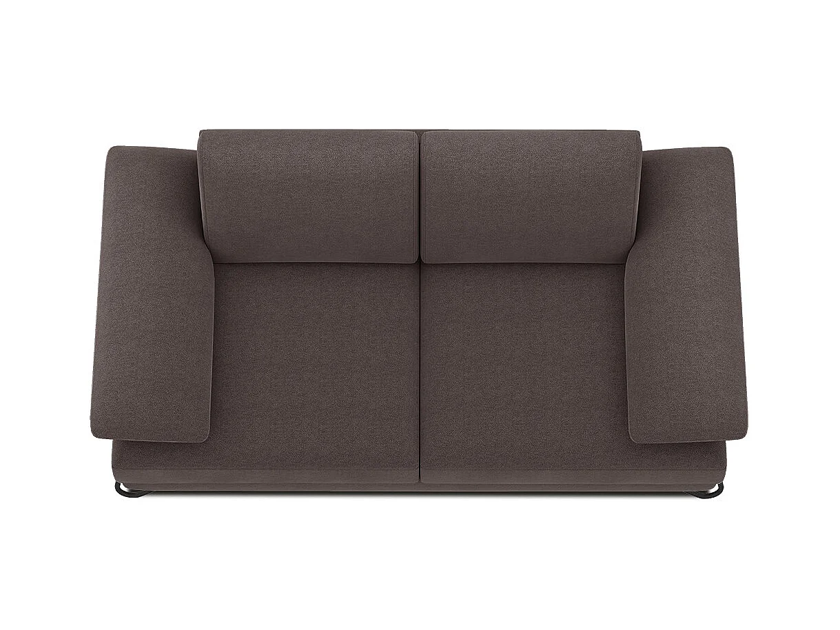 LORI Sofa 2-Sitzer, graubraun