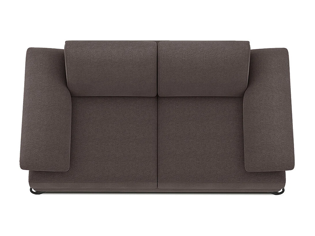 LORI Sofa 2-Sitzer, graubraun