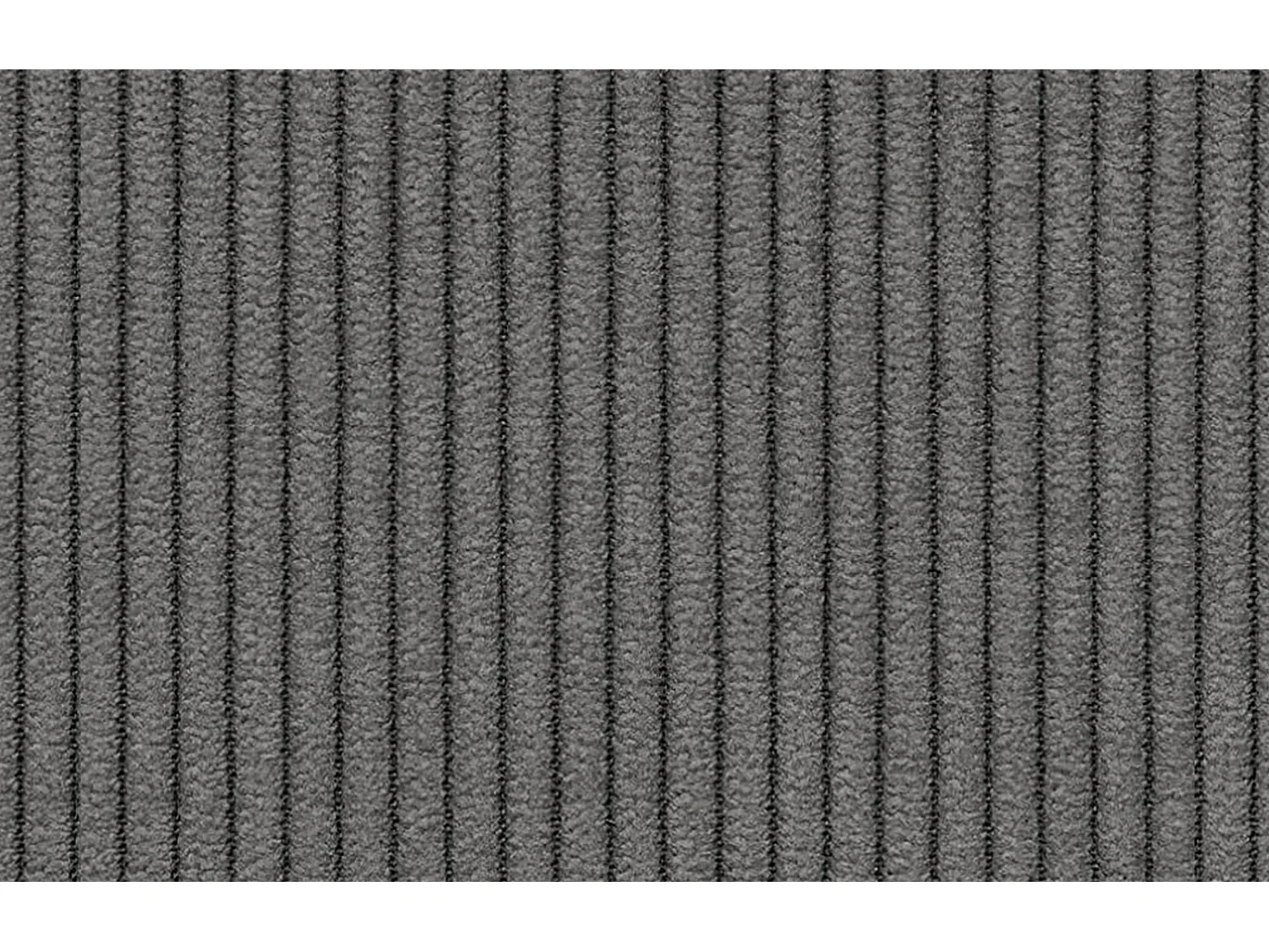 TAUER Ecksofa 3-Sitzer rechts, dunkelgrau