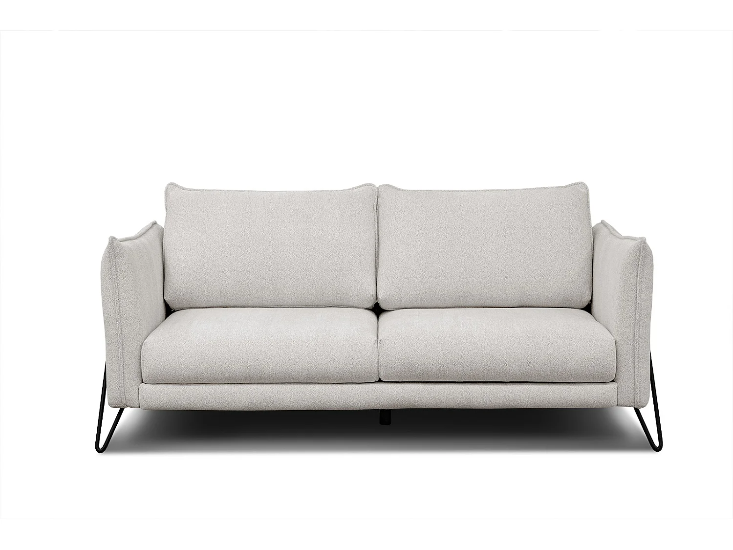 HOSTEN Sofa 2,5-Sitzer, perlweiß