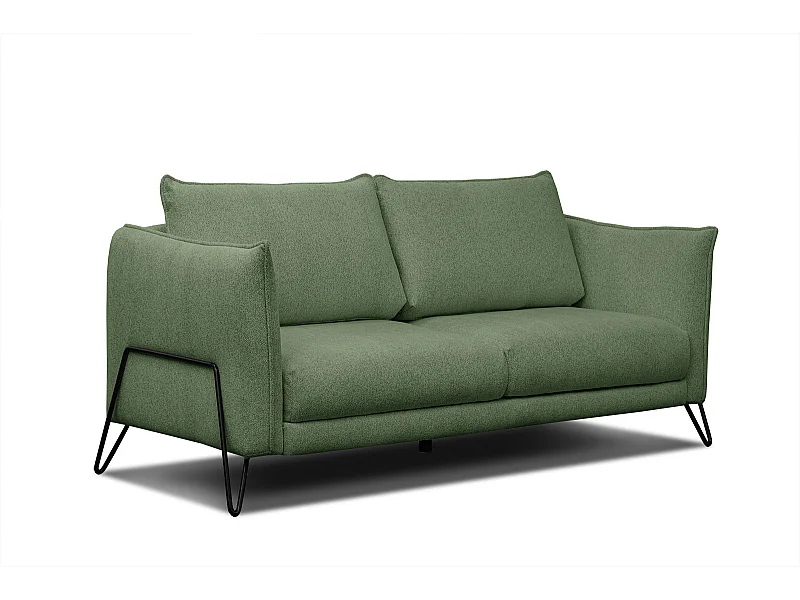 HOSTEN Sofa 2,5-Sitzer, dunkelgrün