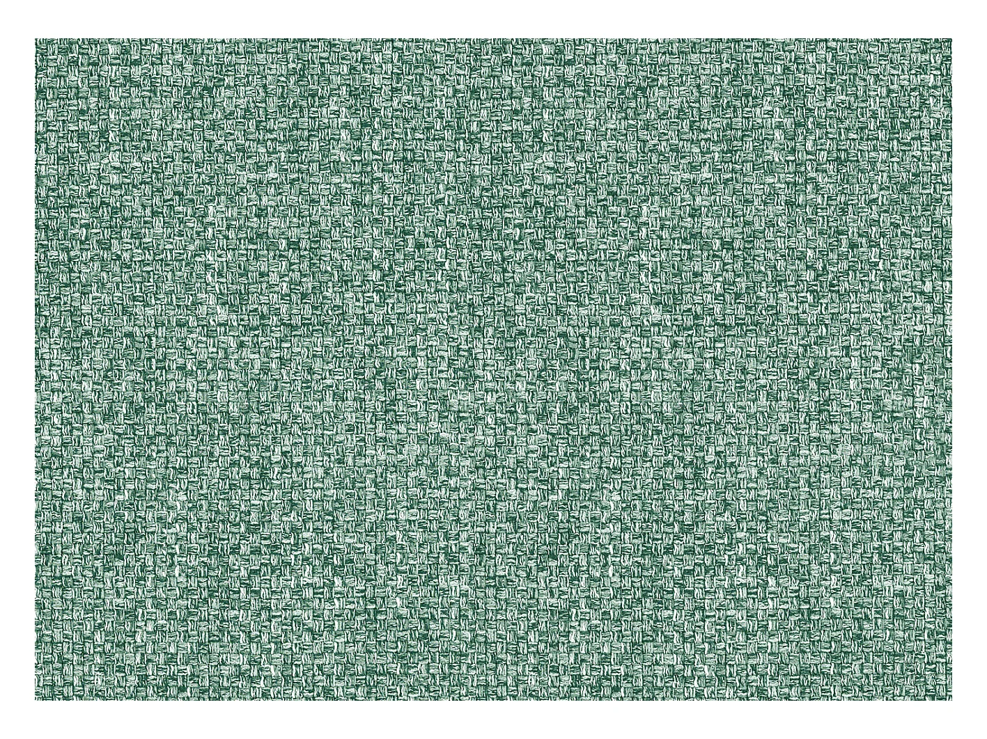 Canapé droit XXL 3 places tissu turquoise - MEDIOLANE