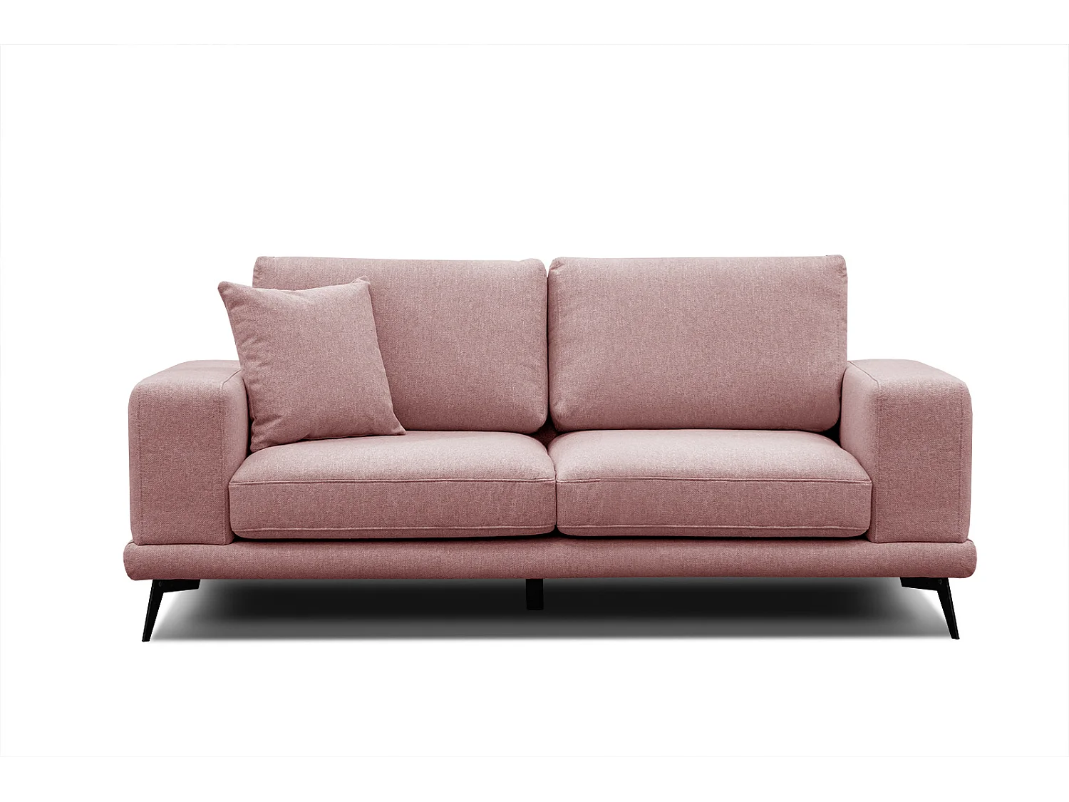 MEDIOLANE Sofa 2,5-Sitzer, hellrot