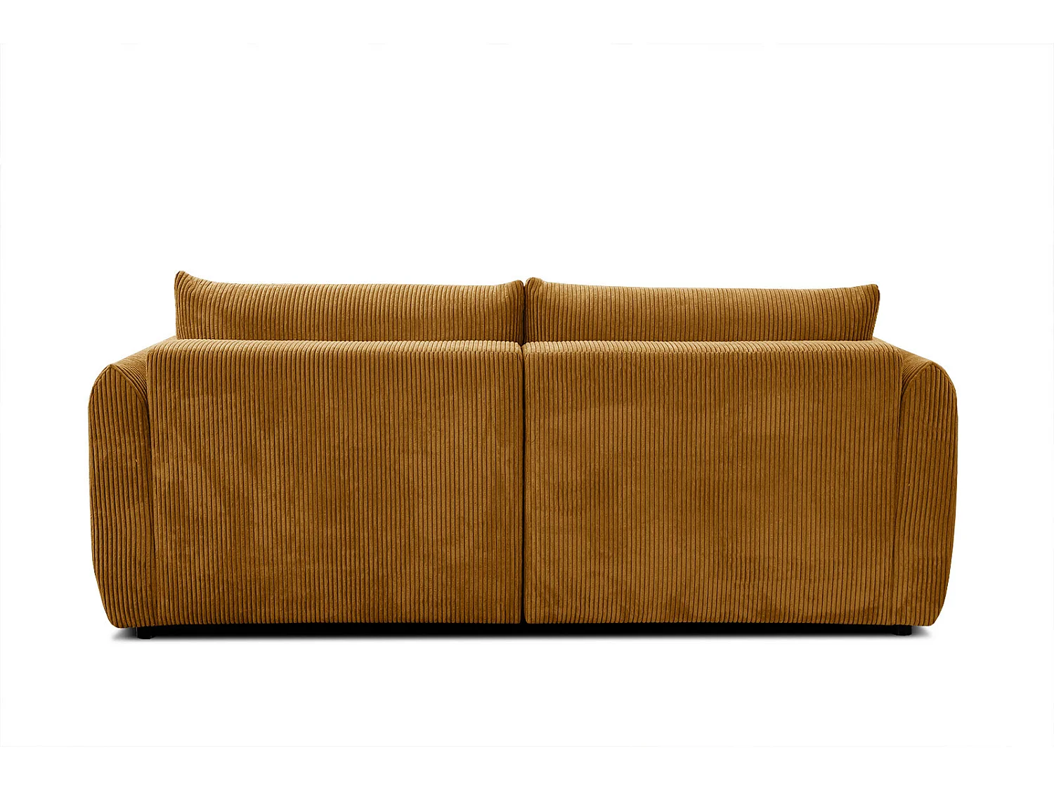 TAUER Ecksofa 3-Sitzer rechts, safran