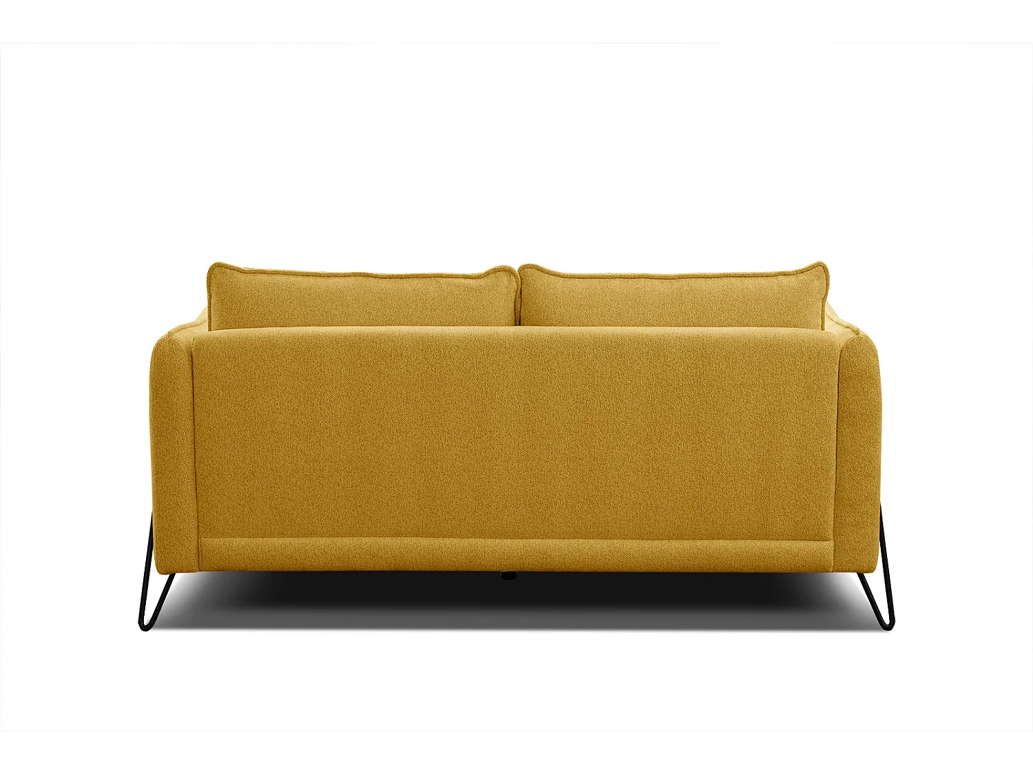 HOSTEN Sofa 2,5-Sitzer, senfgelb
