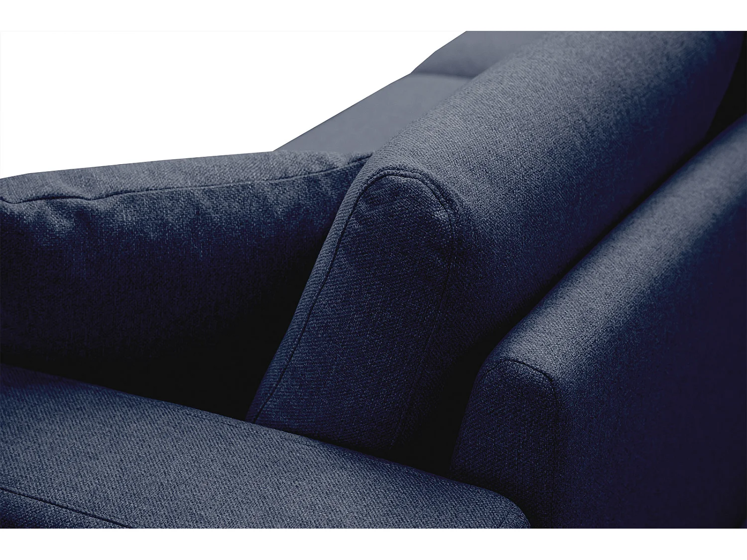 MEDIOLANE Sofa 3-Sitzer, marineblau