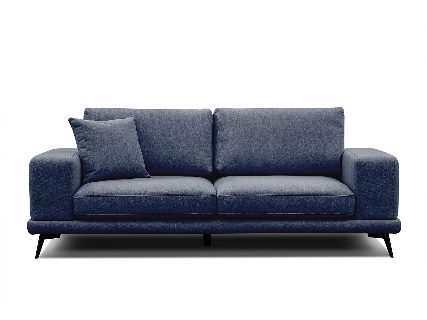 MEDIOLANE Sofa 3-Sitzer, marineblau
