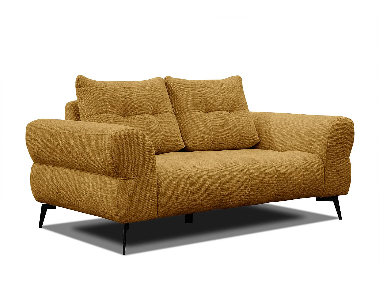 SALVINI Sofa 2-Sitzer, senfgelb