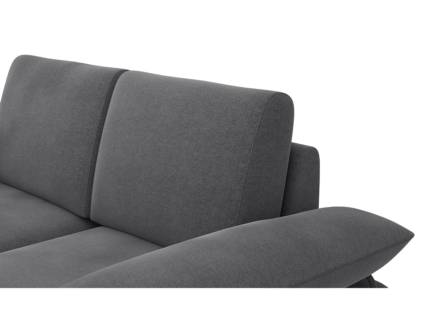 LORI Sofa 2-Sitzer, dunkelgrau