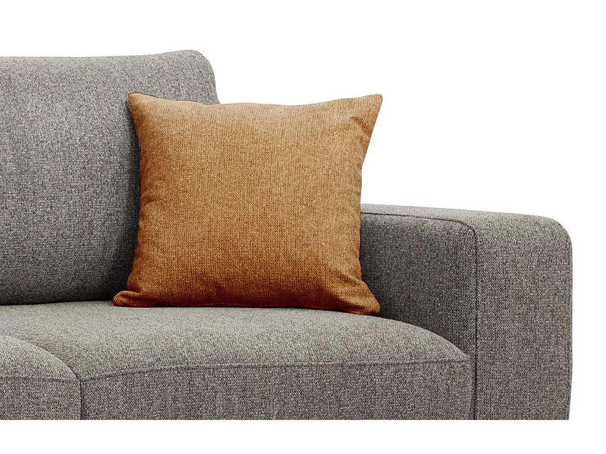 MEDIOLANE Ecksofa 5-Sitzer links, taupe
