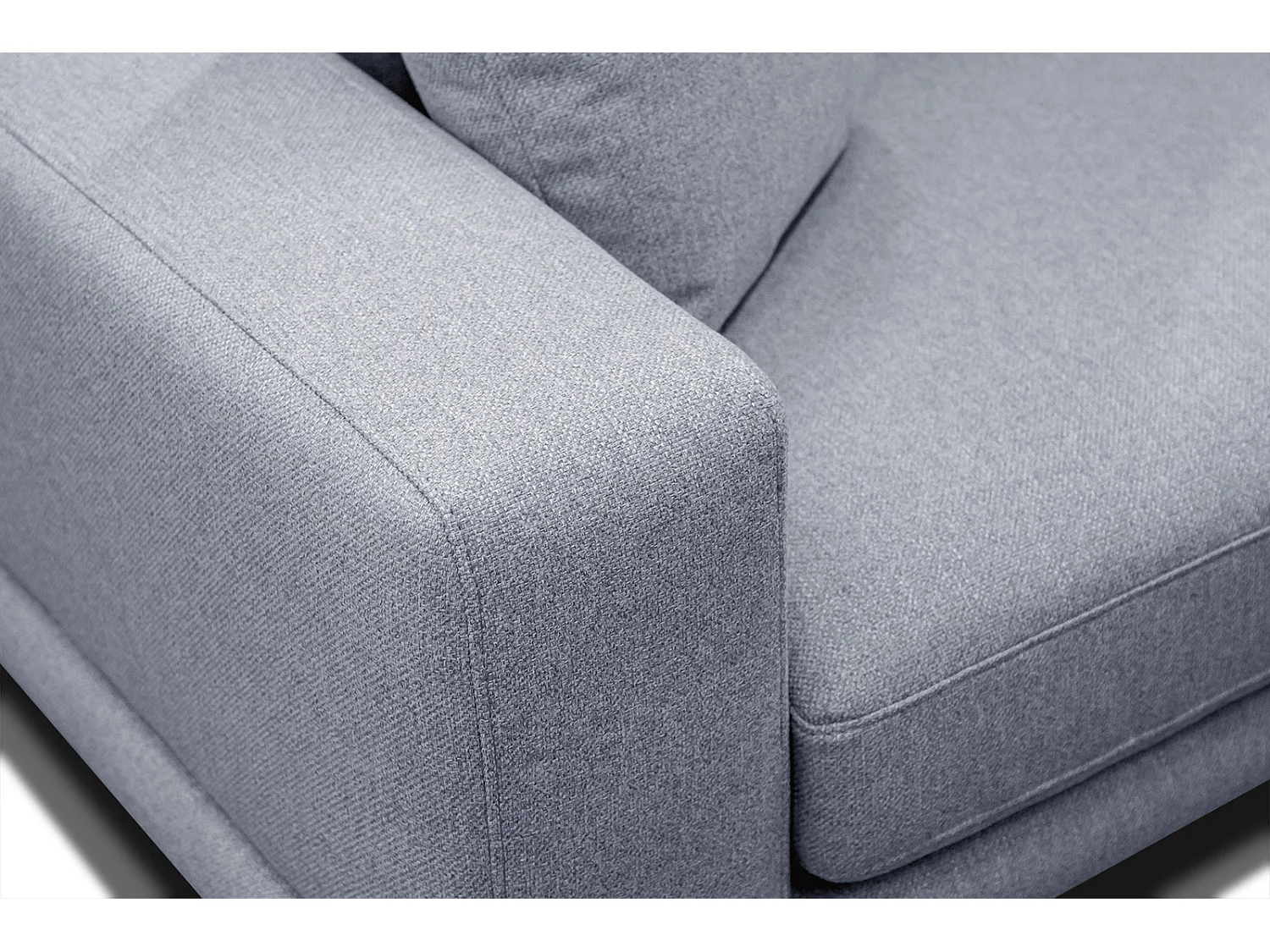 MEDIOLANE Sofa 2,5-Sitzer, hellblau
