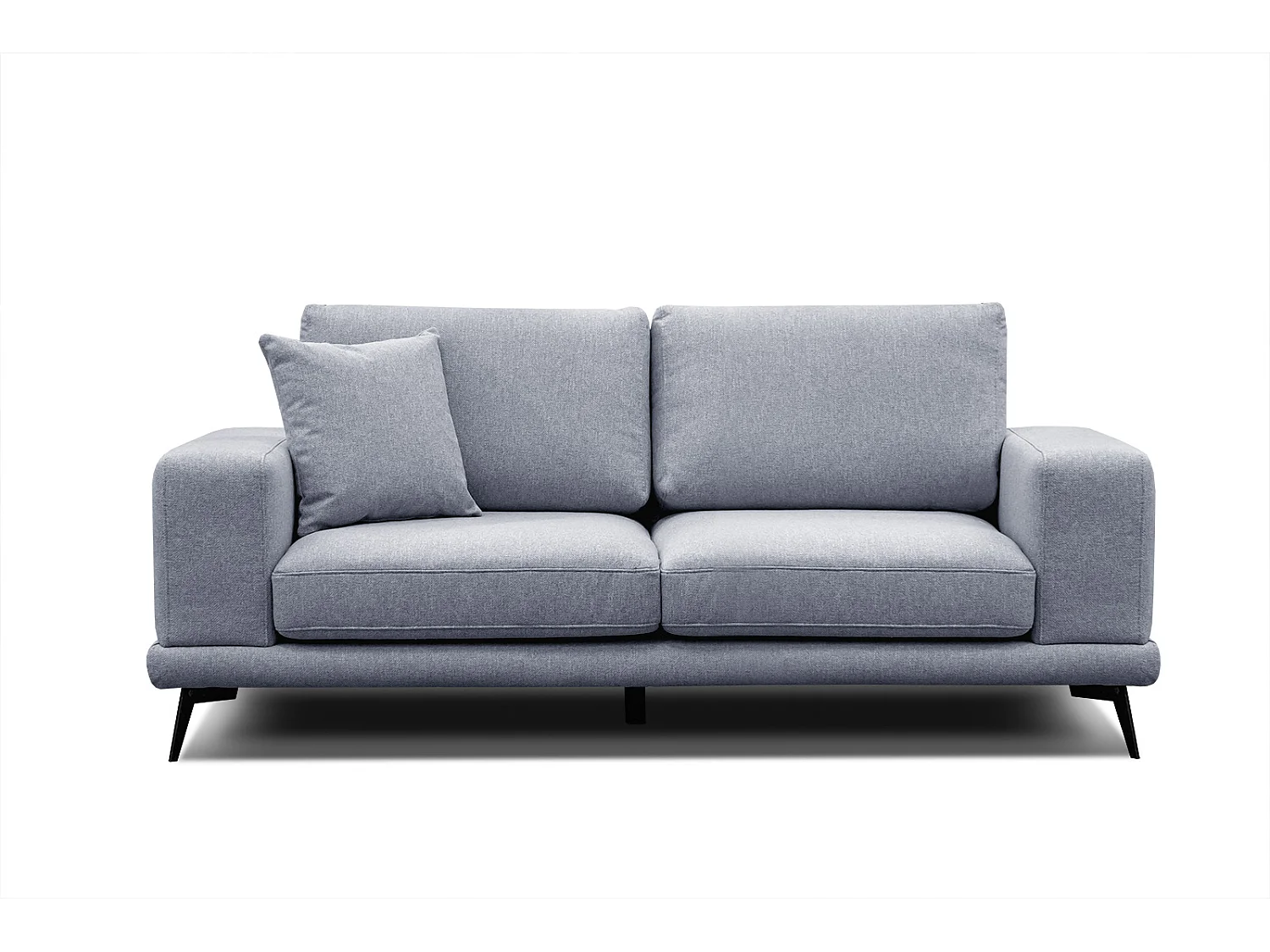 MEDIOLANE Sofa 2,5-Sitzer, hellblau