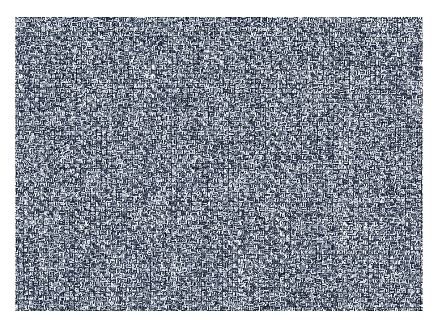 Canapé droit 3 places tissu bleu clair - MEDIOLANE