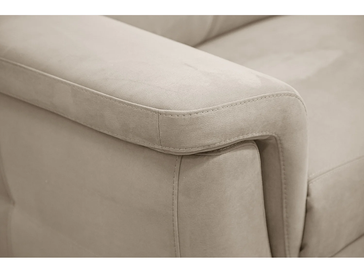 JONES Sofa 2-Sitzer, creme