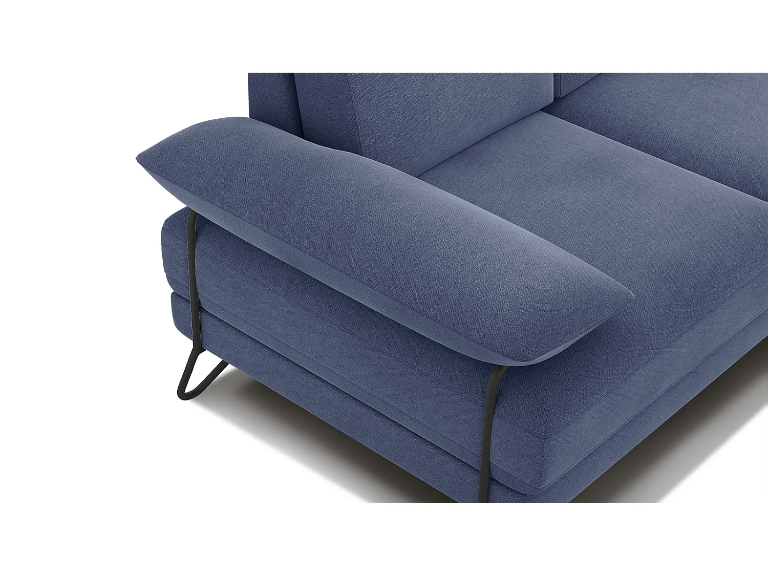 LORI Sofa 2-Sitzer, blau