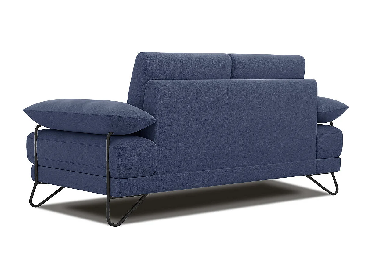 LORI Sofa 2-Sitzer, blau