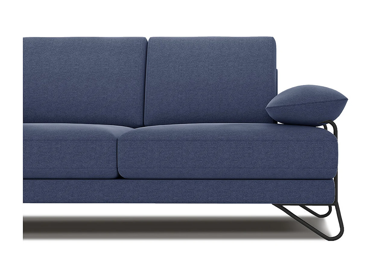 LORI Sofa 2-Sitzer, blau