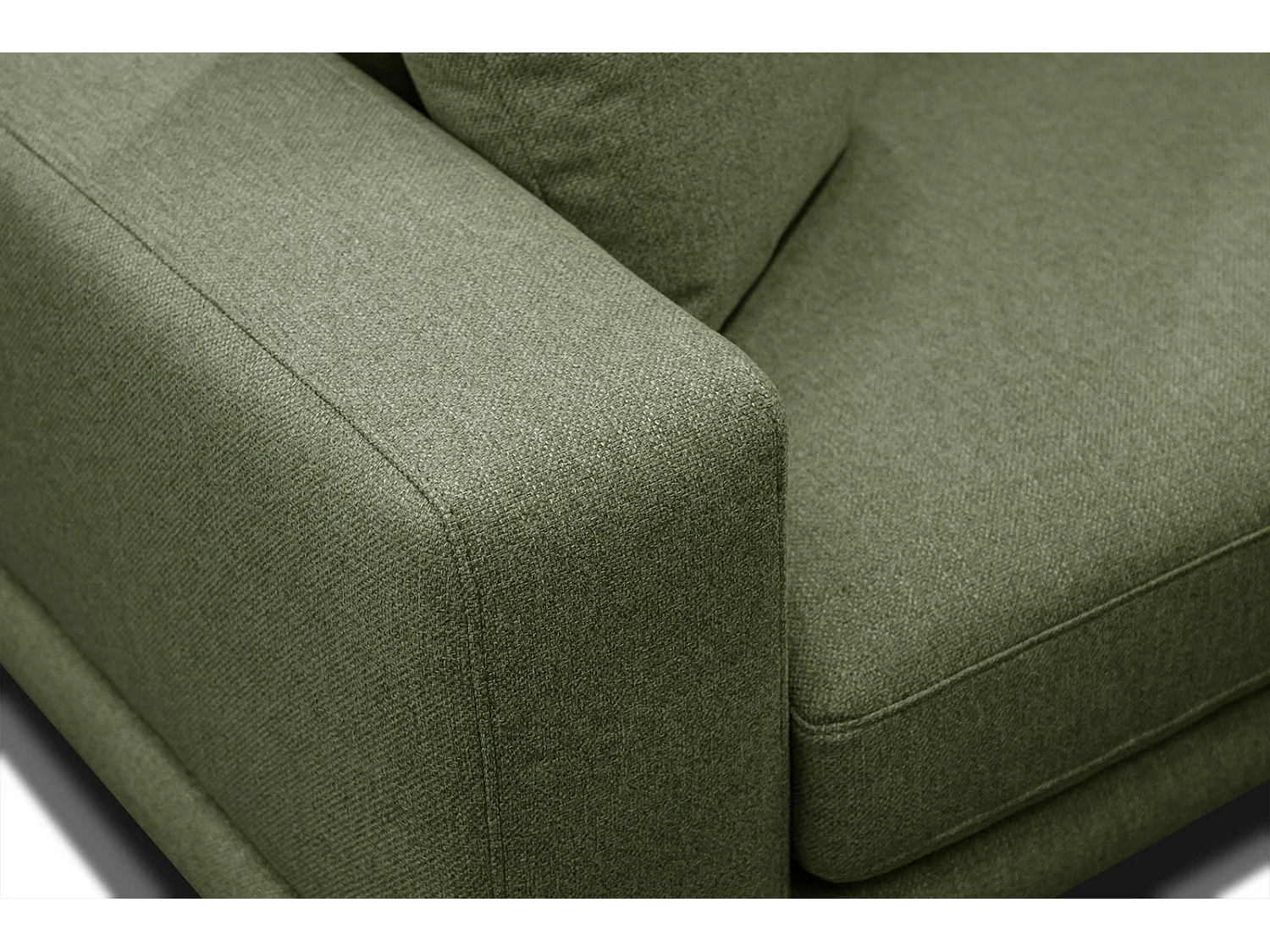 MEDIOLANE Sofa 2,5-Sitzer, olive