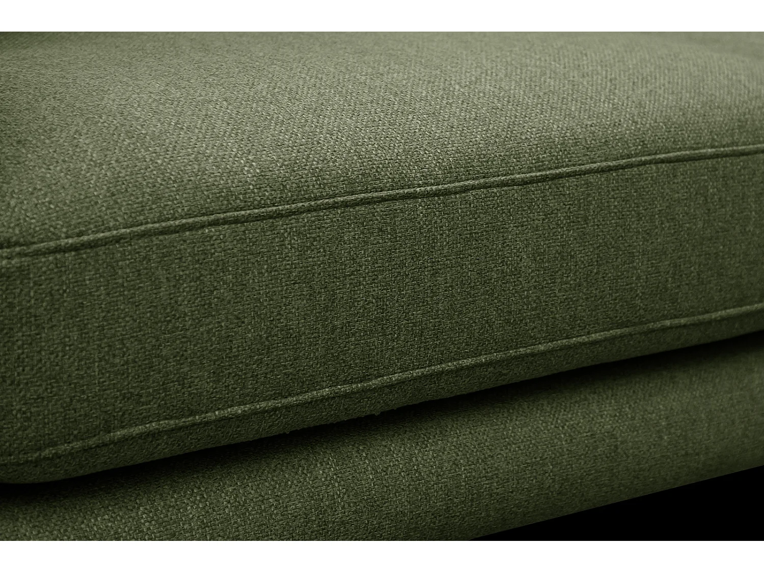 MEDIOLANE Sofa 2,5-Sitzer, olive