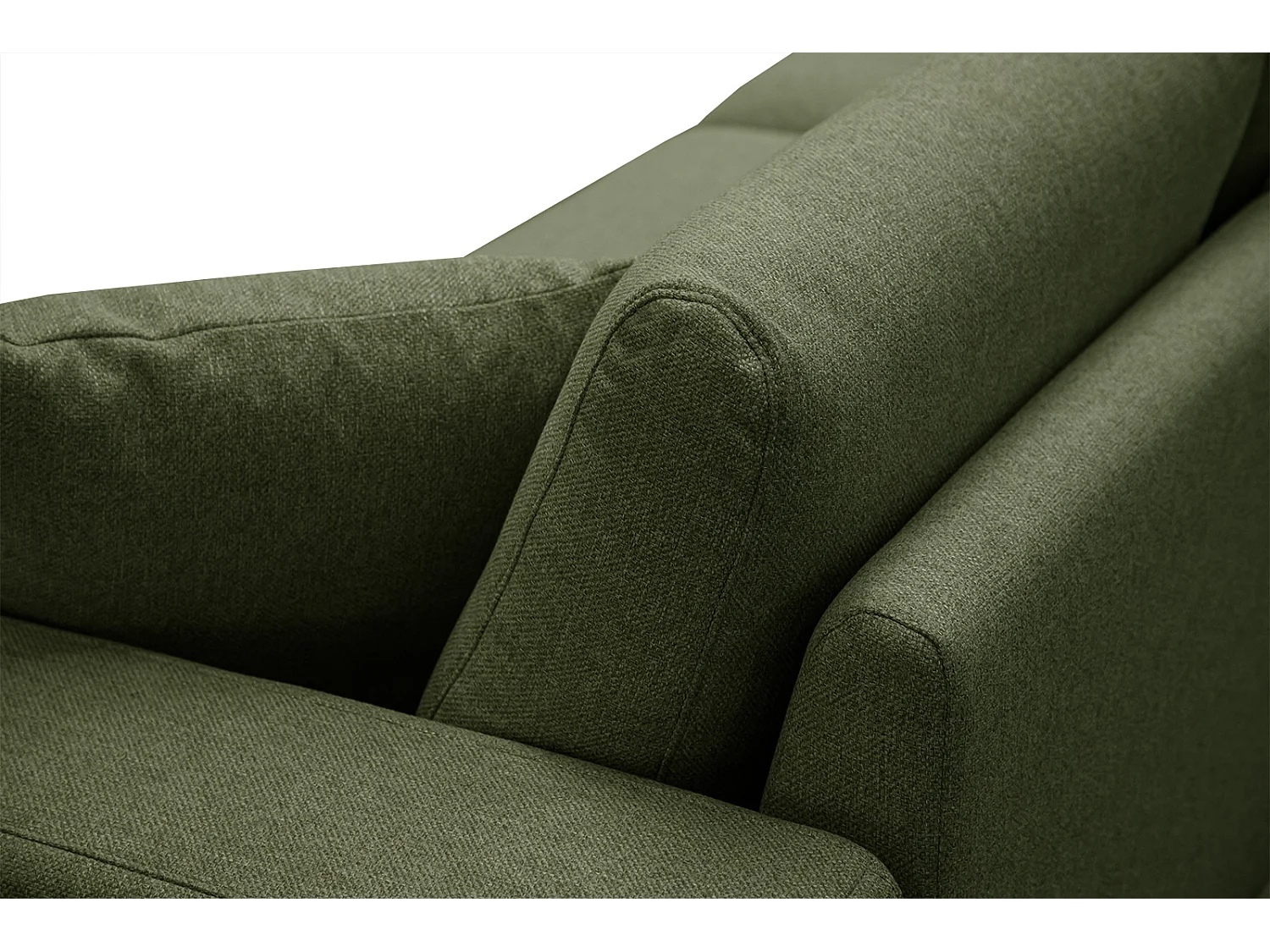 MEDIOLANE Sofa 2,5-Sitzer, olive