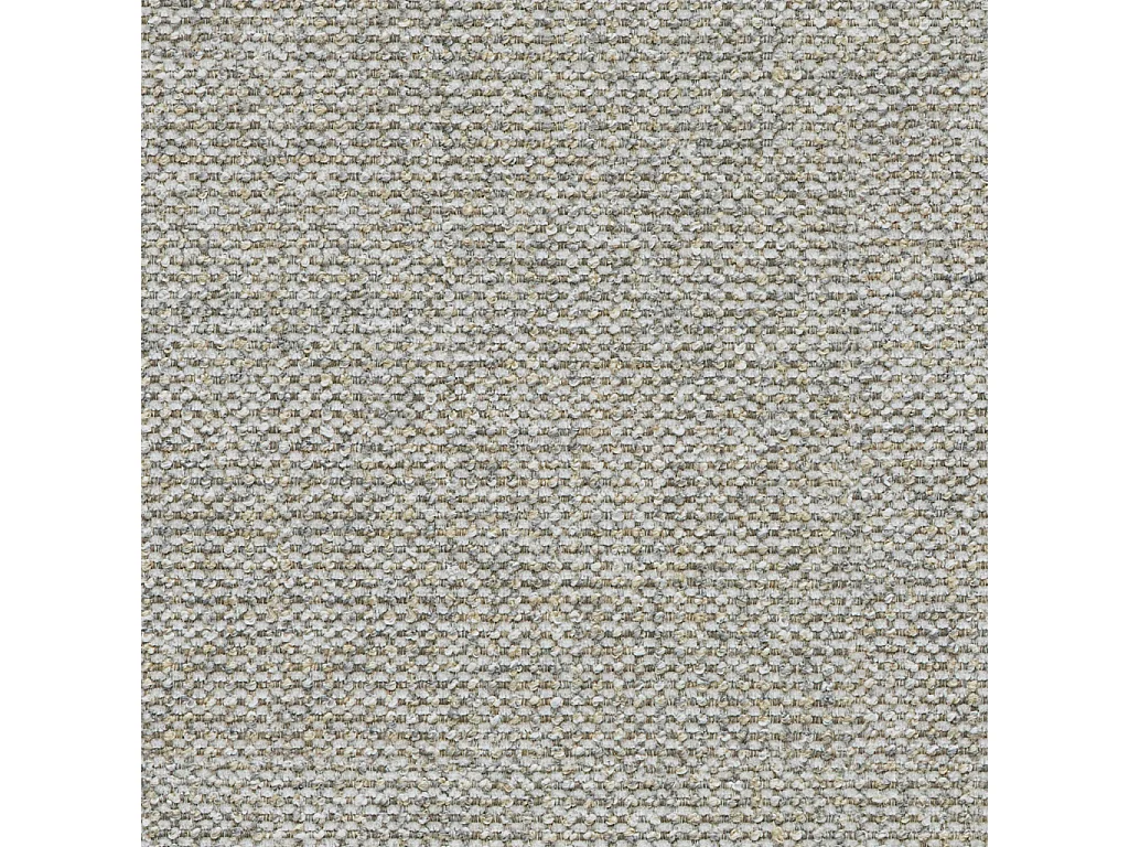 Canapé d'angle 5 places en tissu gris clair MEDIOLANE