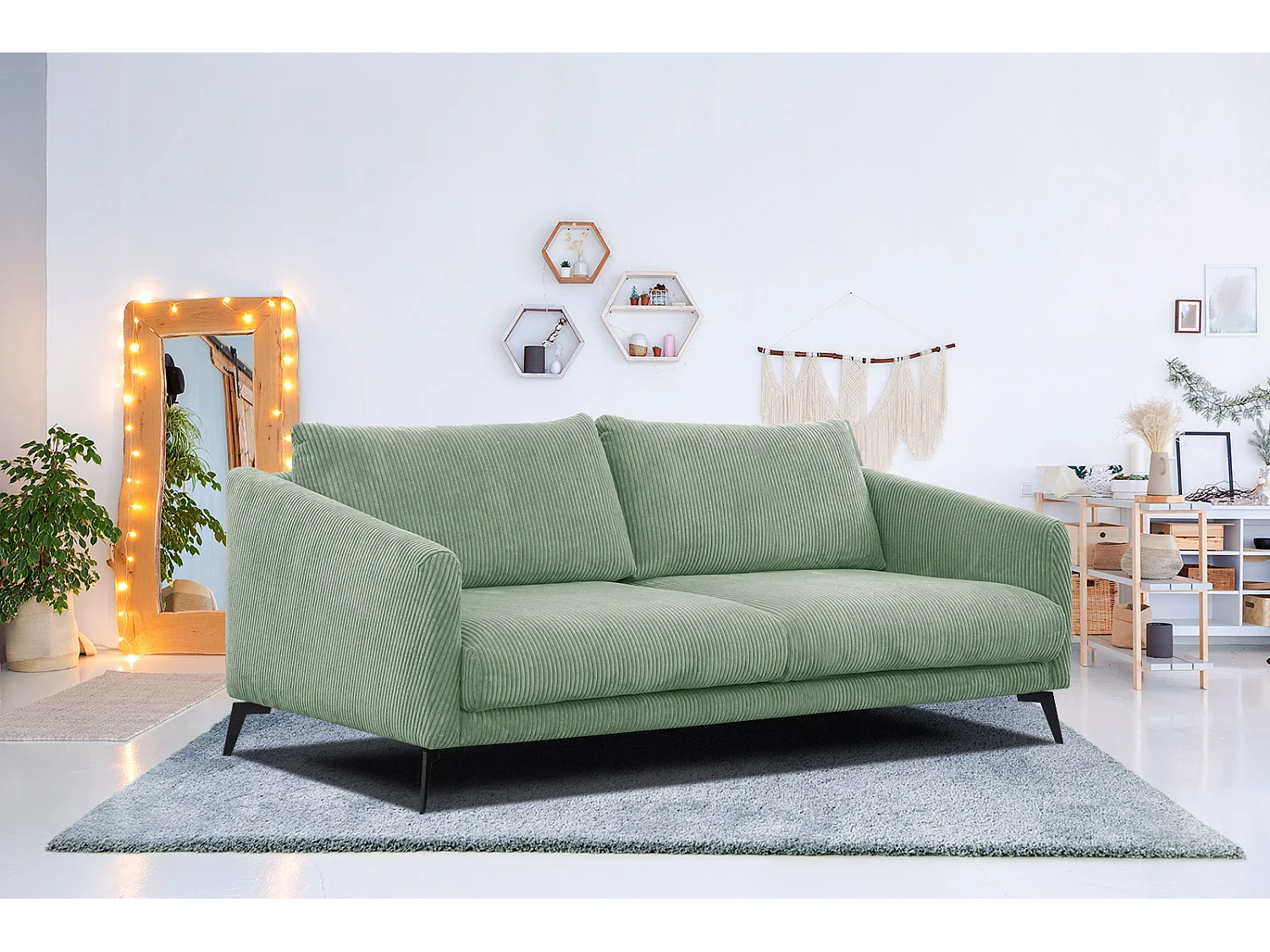 VILT Sofa 3-Sitzer, mint
