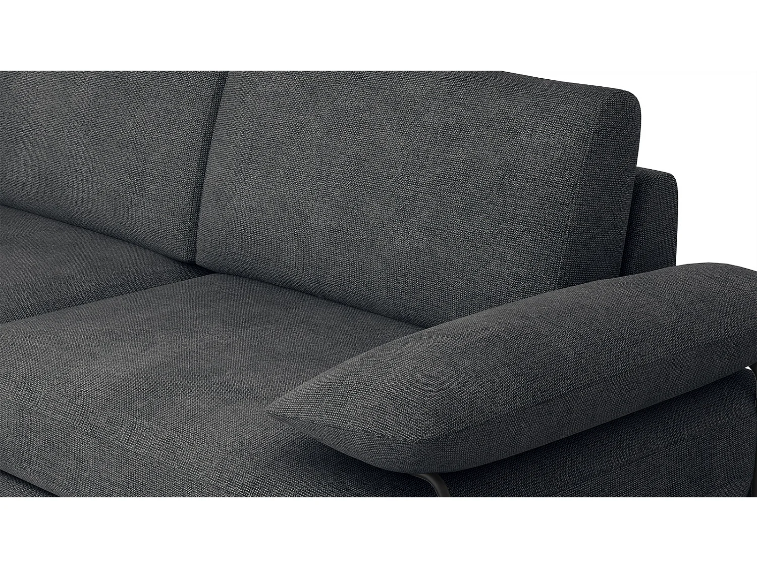 LORI Sofa 3-Sitzer, dunkelgrau