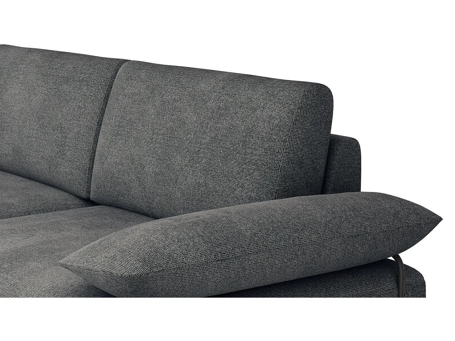 LORI Sofa 3-Sitzer, dunkelgrau