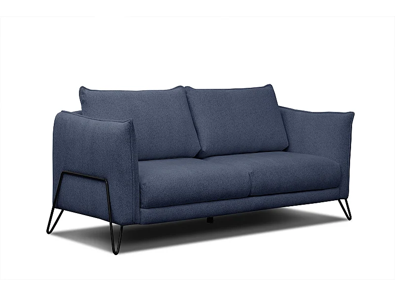 HOSTEN Sofa 2,5-Sitzer, dunkelblau
