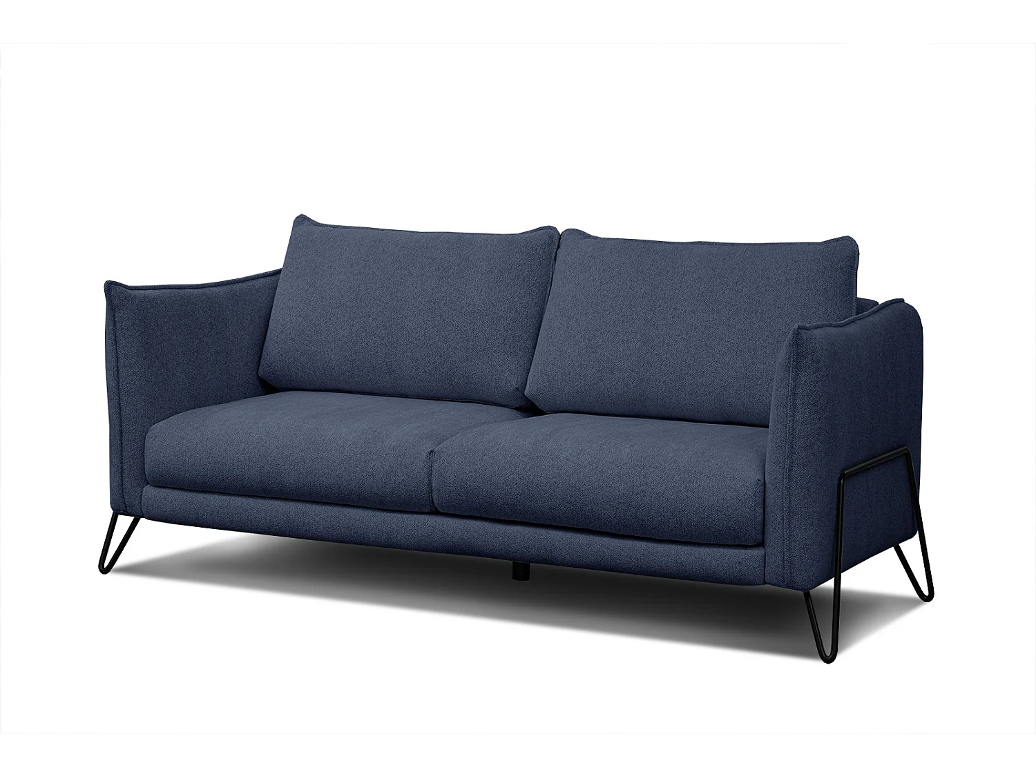 HOSTEN Sofa 2,5-Sitzer, dunkelblau