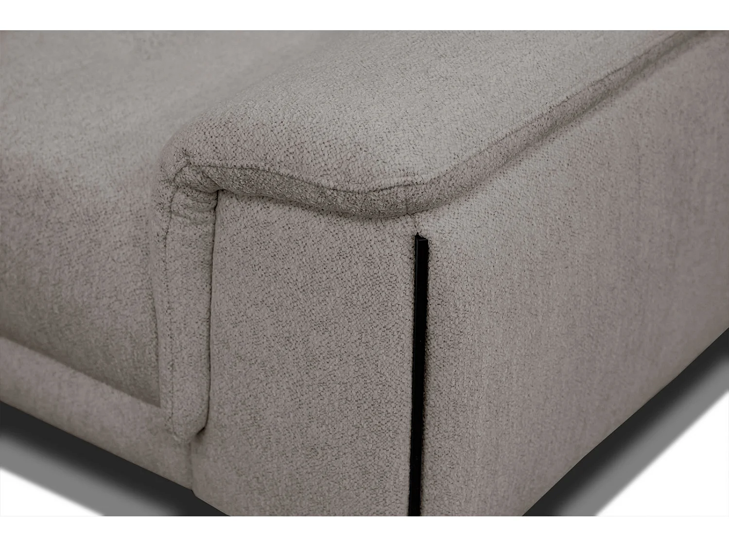 MATERA Sofa 2-Sitzer mit verstellbare Kopfstützen, taupe
