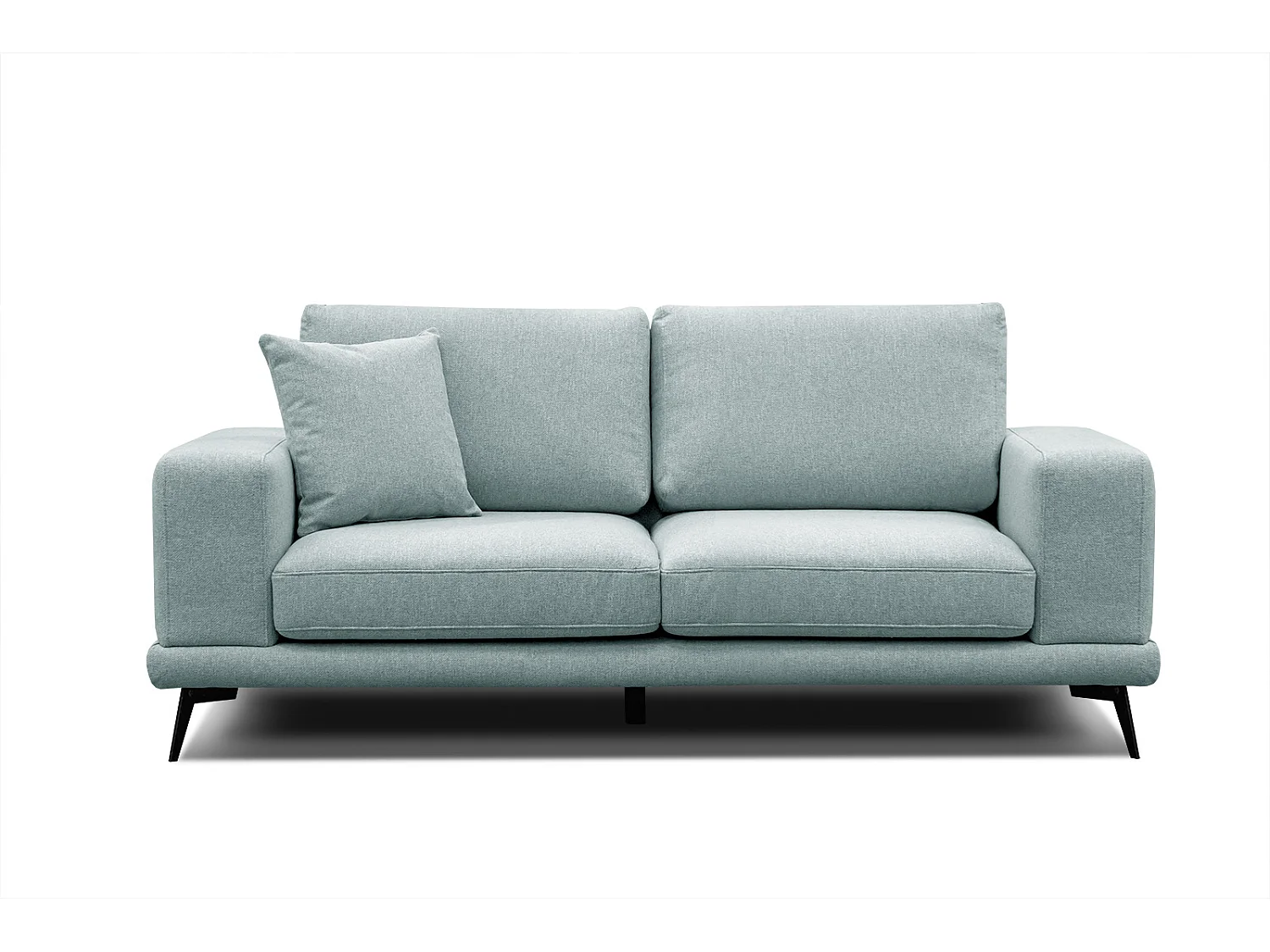 MEDIOLANE Sofa 2,5-Sitzer, minzegrün