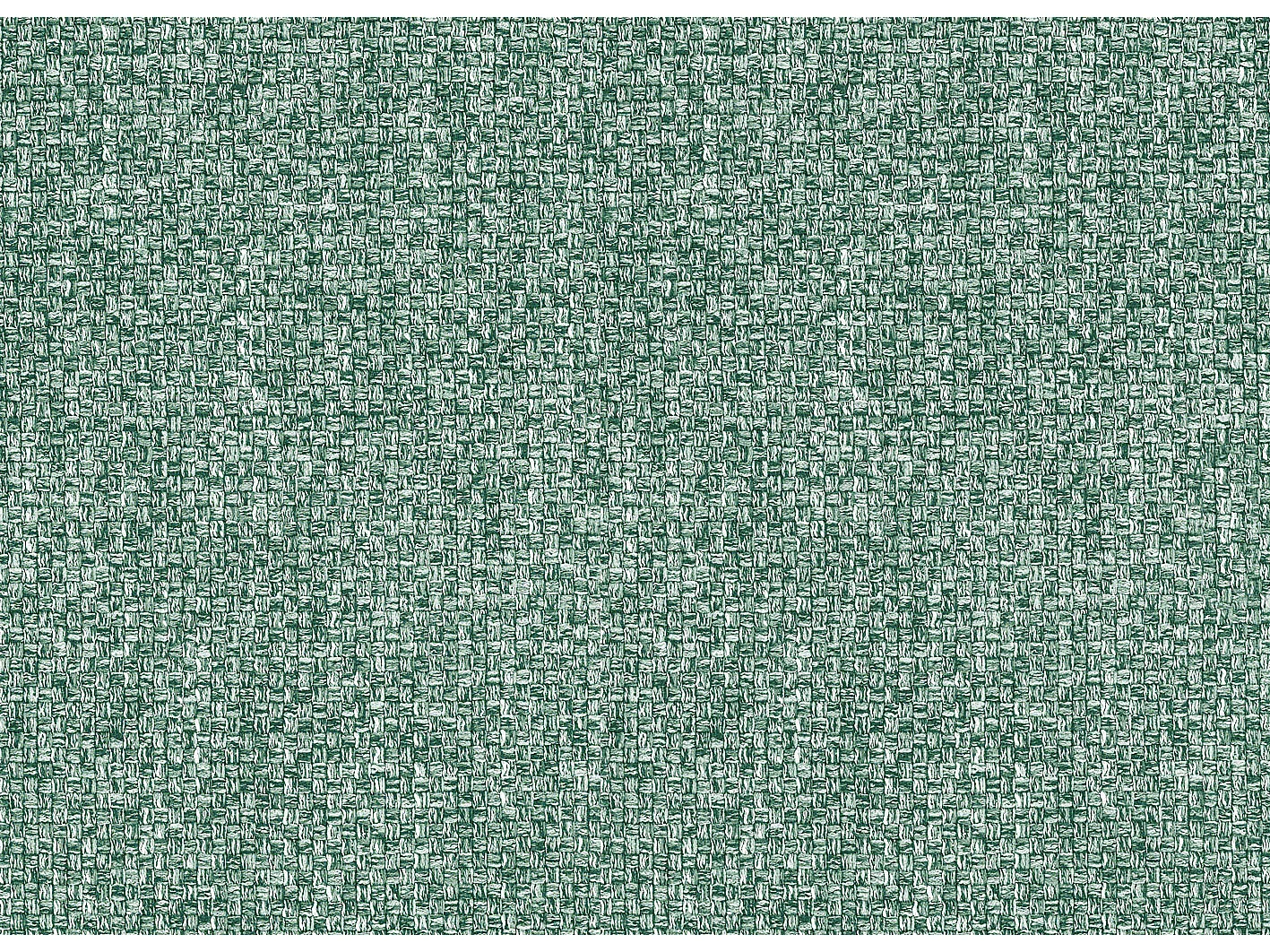 Canapé droit 3 places tissu turquoise - MEDIOLANE