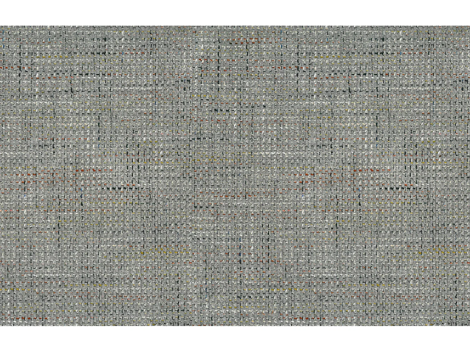 Canapé d'angle 4 places tissu gris platine - MELLO