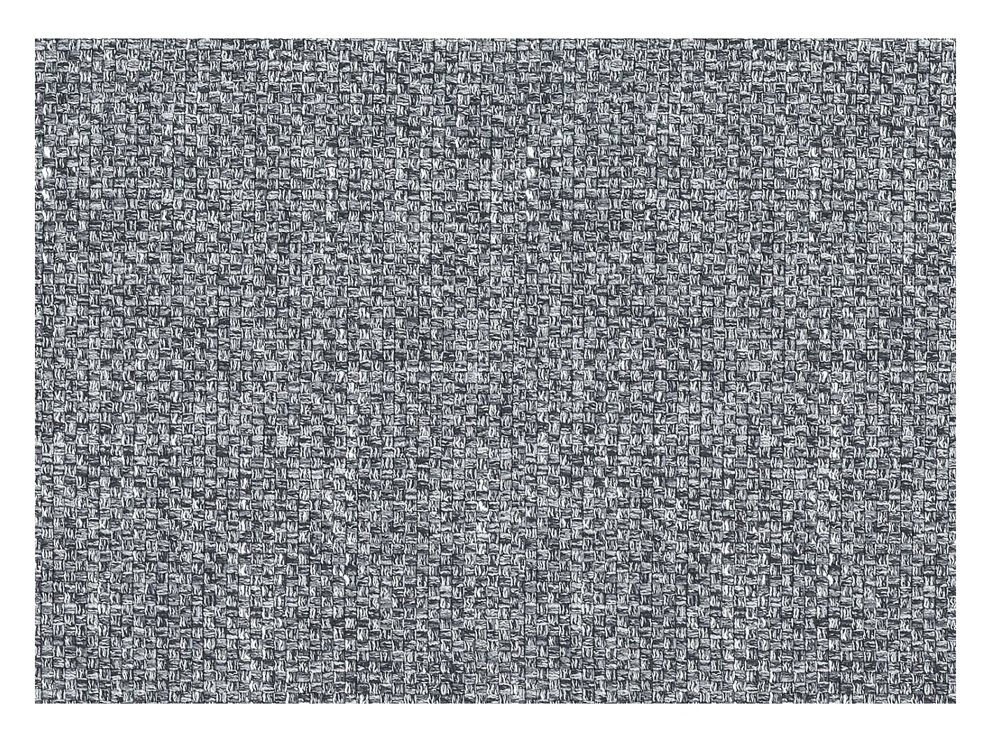 Canapé droit XXL 3 places tissu gris - MEDIOLANE