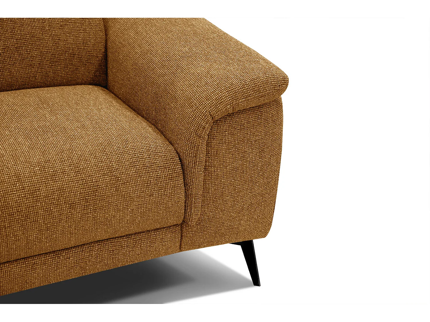 FIERO Sofa 2-Sitzer mit verstellbare Kopfstützen, orange