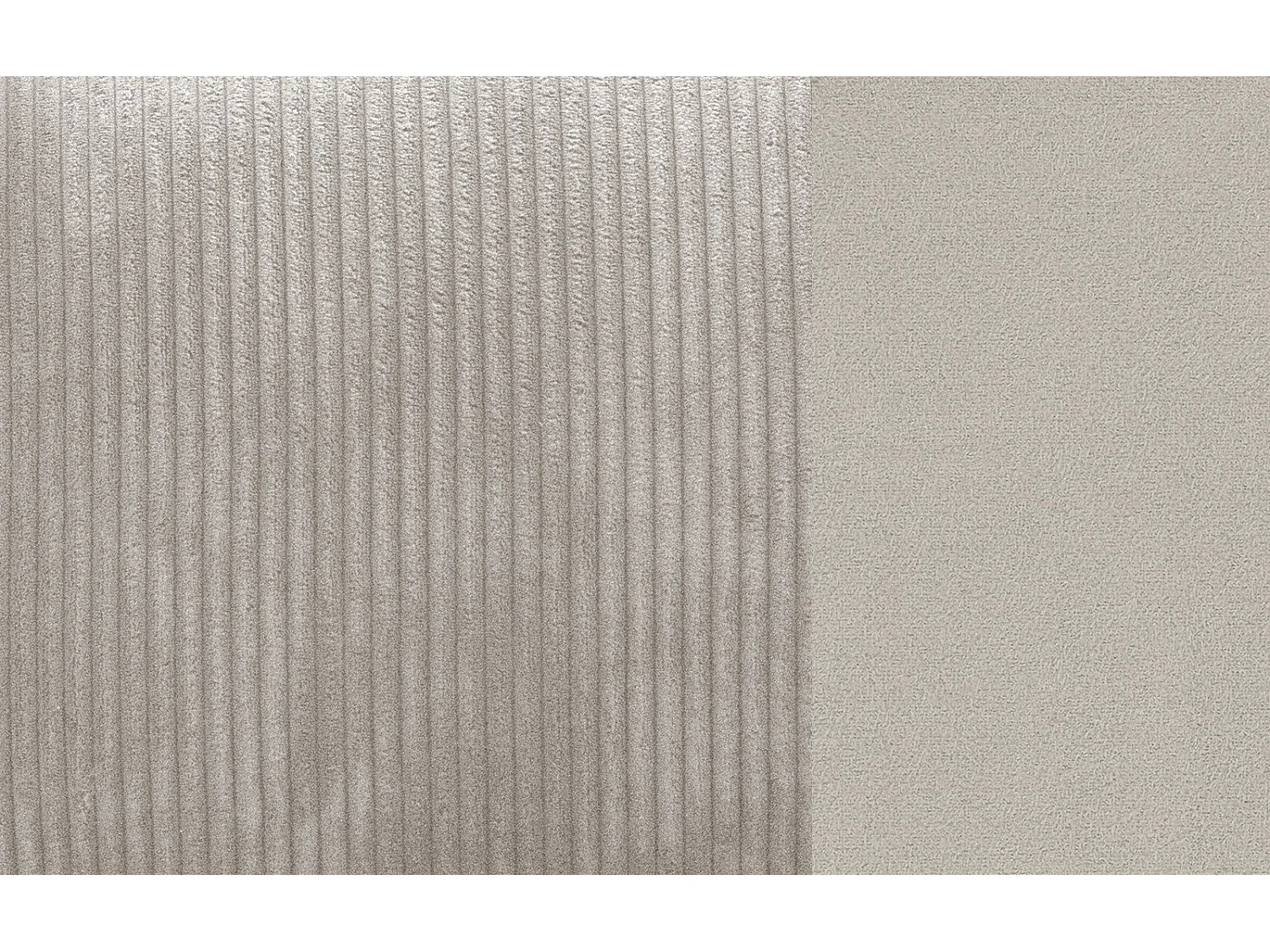 TAUER Ecksofa 3-Sitzer links, perlweiß