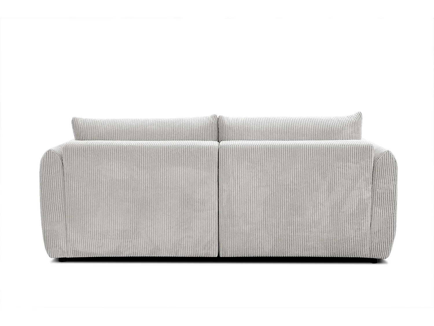 TAUER Ecksofa 3-Sitzer links, perlweiß